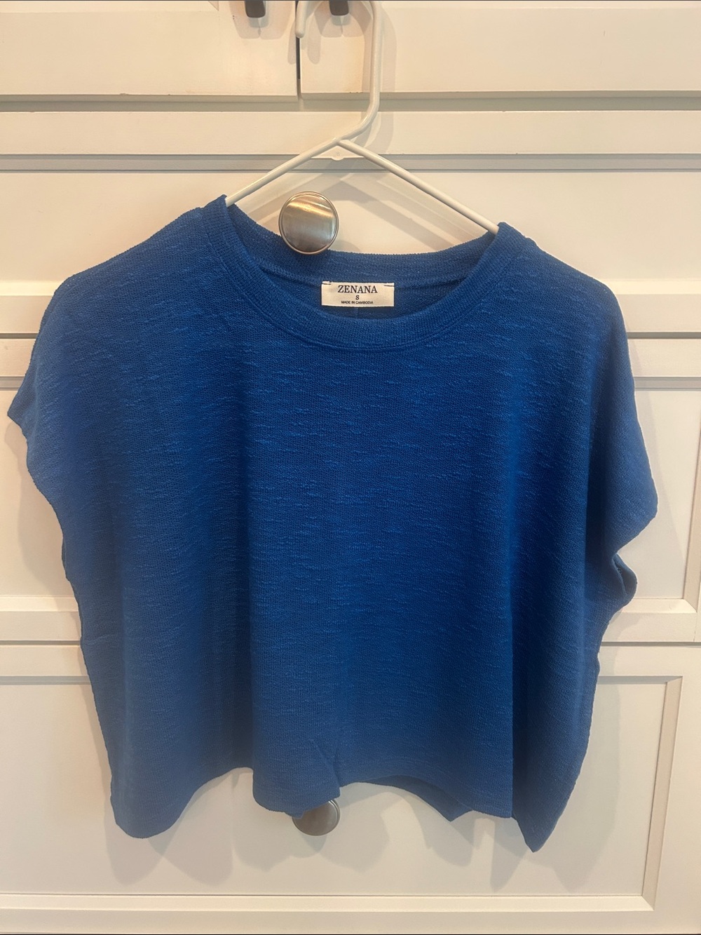 Zenana Blue Lightweight Summer Sweater